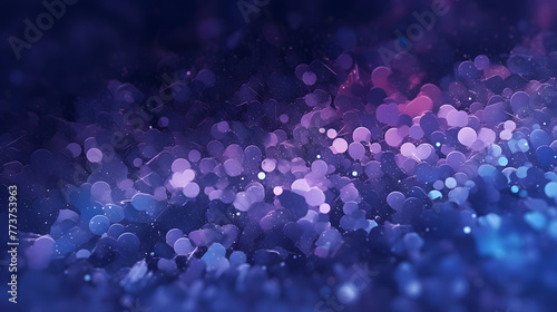 Digital blue and purple star pattern abstract poster web page PPT background