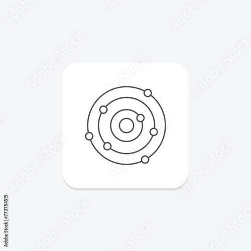 Microscopic Organism icon, organism, microorganism, cell, biology, editable vector, pixel perfect, illustrator ai file