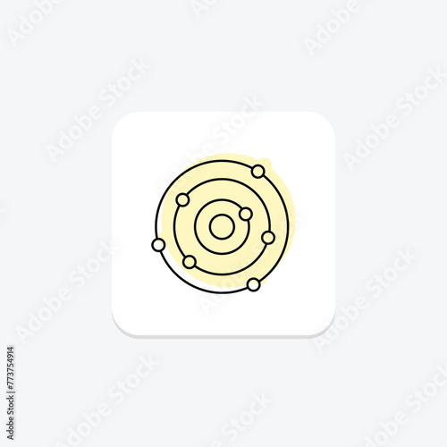 Microscopic Organism icon, organism, microorganism, cell, biology, editable vector, pixel perfect, illustrator ai file