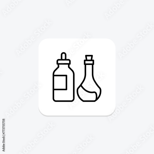 Beauty Essences icon, essences, skincare, face, beauty, editable vector, pixel perfect, illustrator ai file