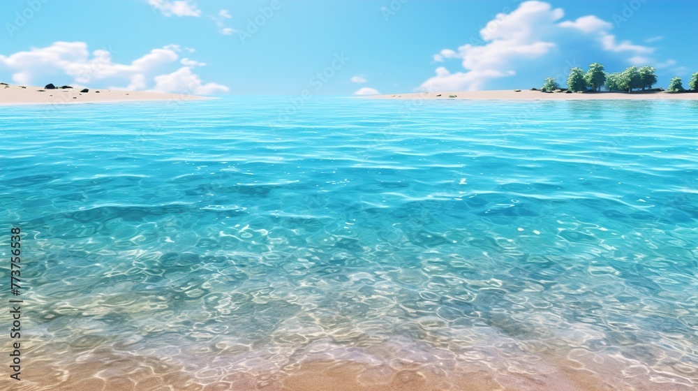 beach with sky high definition(hd) photographic creative image