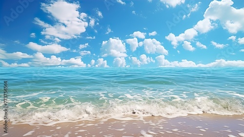 sea and sky high definition(hd) photographic creative image