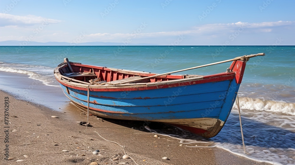 boat on the beach high definition(hd) photographic creative image boat on the beach high definition(hd) photographic creative image