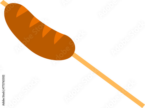 grilled sausage