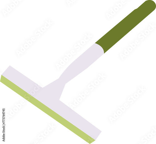 Squeegee clean tool