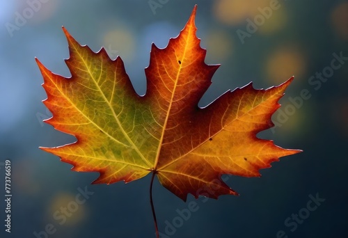 dark and mysterious Vibrant maple leaf with serrat (6) 1