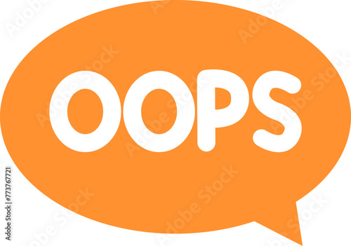 Oops Icon Vector