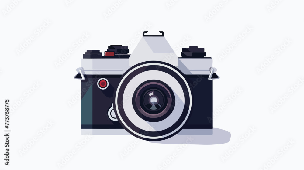 Camera icon. Vector camera. Photography flat vector isolated