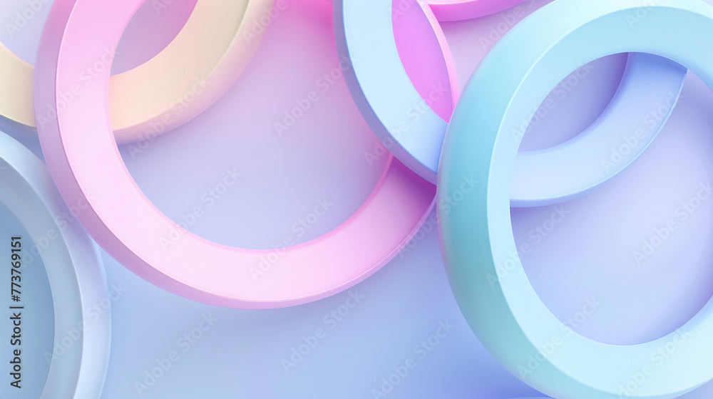 AI art, colorful circle background AI art, colorful circle background