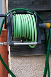 Garden Watering hose on a reel