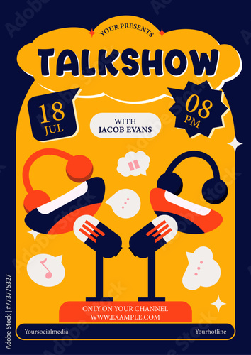 Talk Show Flyer