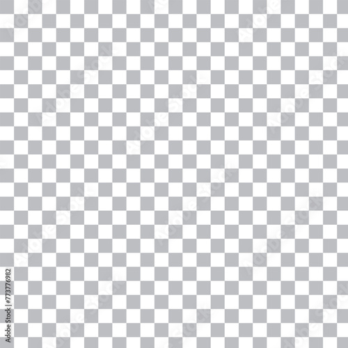 Transparent seamless vector pattern. Gray and white square background. Empty effect for your design  seamless backdrop