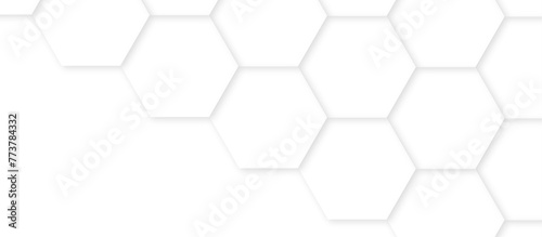 3d hexagonal structure futuristic white background and embossed hexagon abstract with hexagon background. honeycomb hexagonal background. Hexagon shape, white, shiny black. hexagon pattern shape.