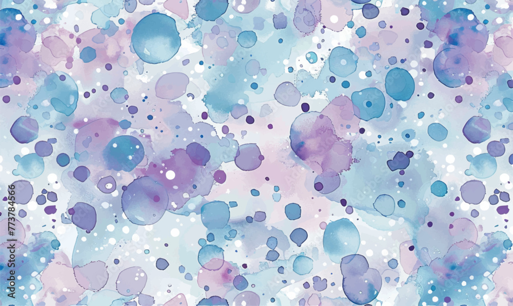 watercolor blue pattern, water drops background