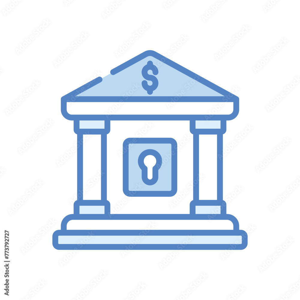 Bank icon design Bank icon design