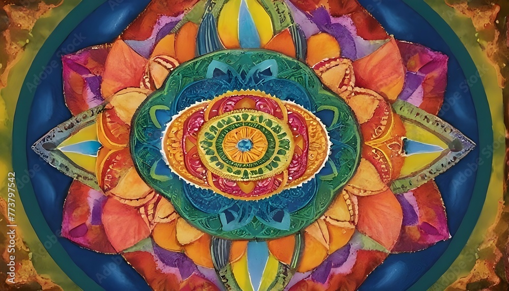 Meditative Mandalas Create Intricate And Symmetri