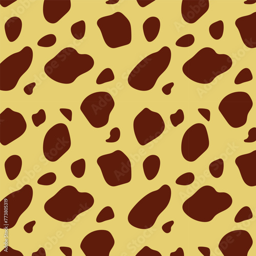 giraffe print seamless pattern patchwork background