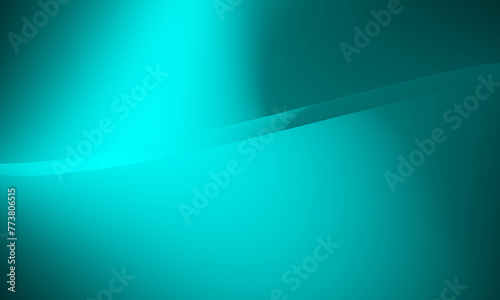 Soft dark light green background with curve pattern graphics for illustration.  © watchara