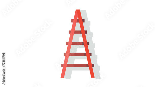 Ladder icon Flat vector isolated on white background