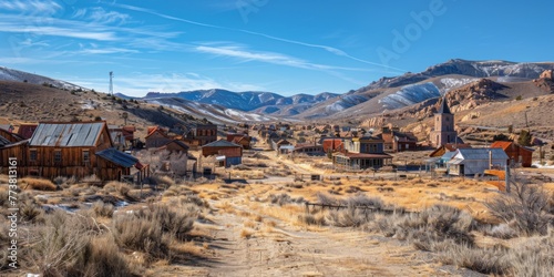 This is a ghost town near Virginia City.