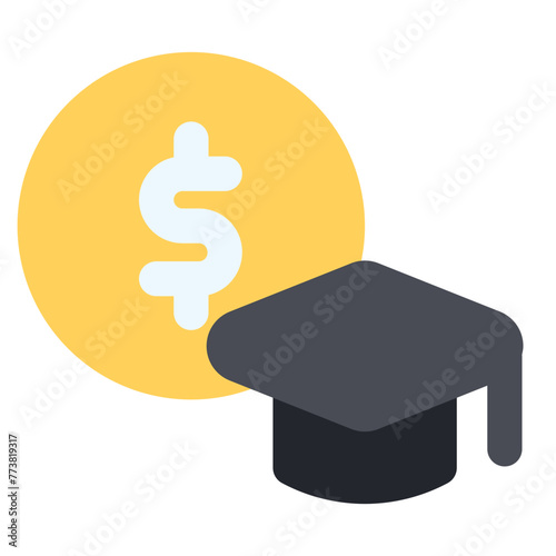 tuition icon for illustration