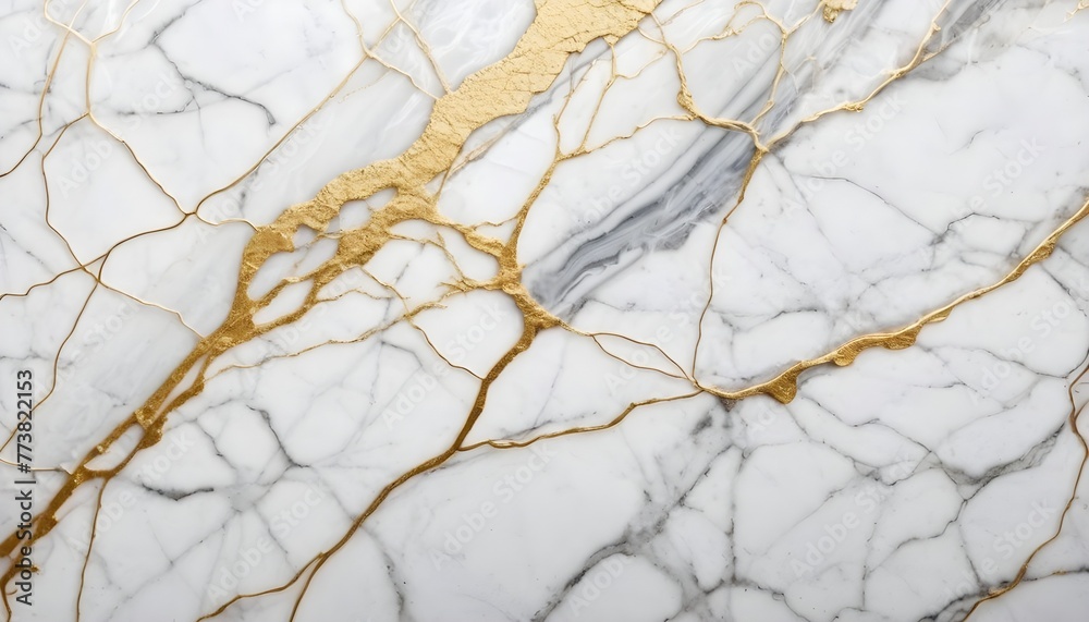 White luxury marble tile texture with gold veins pattern White luxury marble tile texture with gold veins pattern