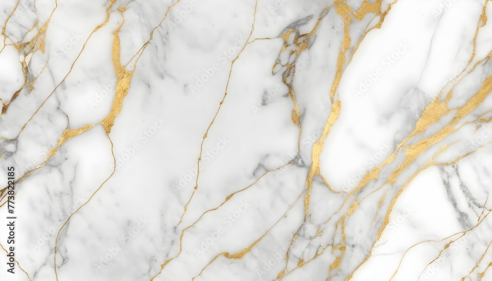 White luxury marble tile texture with gold veins pattern 