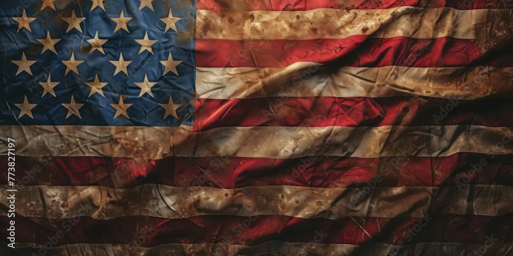 Flag of the United States. Flag of the United States.