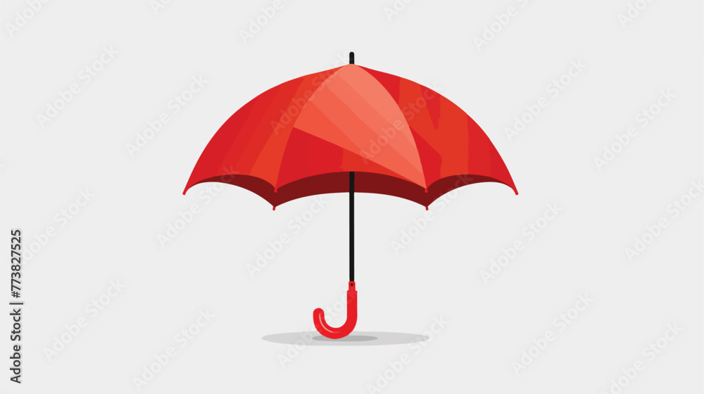 Umbrella icon  Flat vector isolated on white background