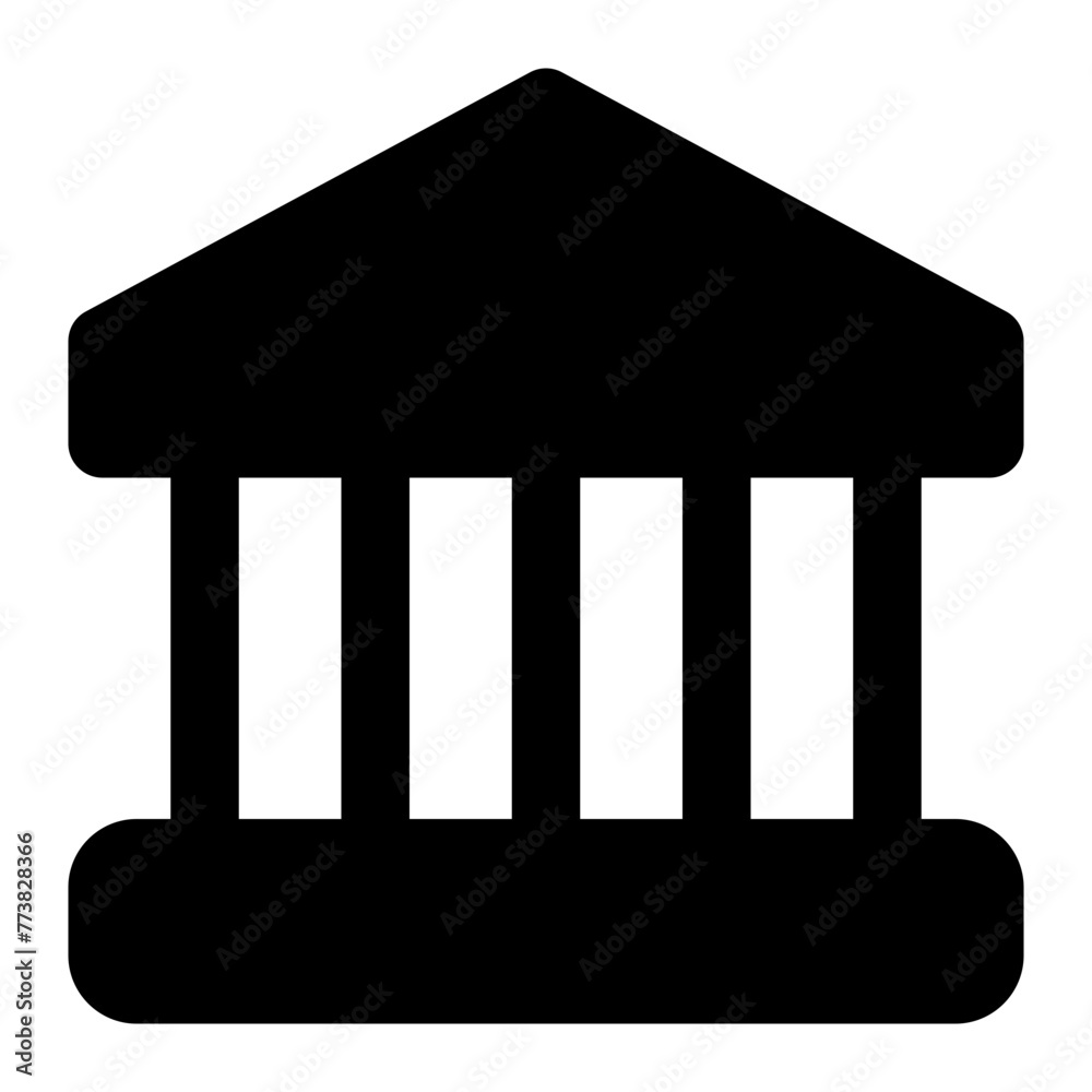 bank icon for illustration bank icon for illustration