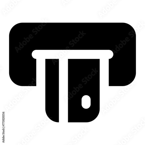 atm machine icon for illustration