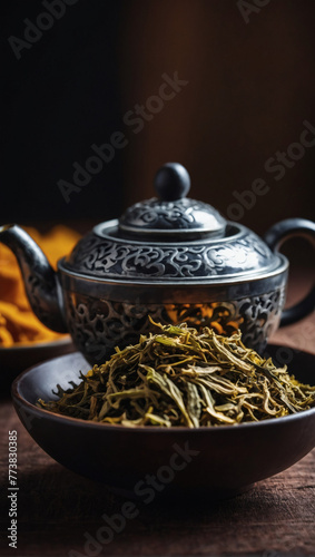 Premium dry goods offering gourmet bitter gourd tea, a sophisticated choice.