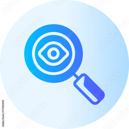 observation gradient icon