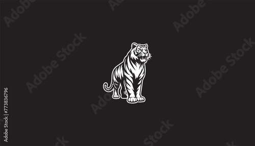 tiger, tiger design, tiger logo, tiger logo design, tiger standin photo