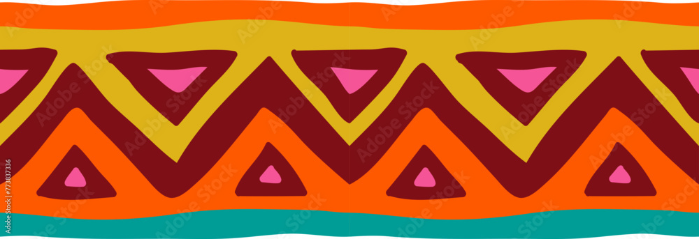 Ethnic African / Aztec tribal pattern Ethnic African / Aztec tribal pattern