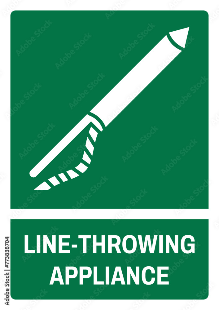 iso emergency and first aid safety signs appliance size