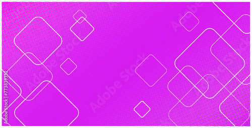 geometric pink background with dynamic hexagon lines and halftone dots