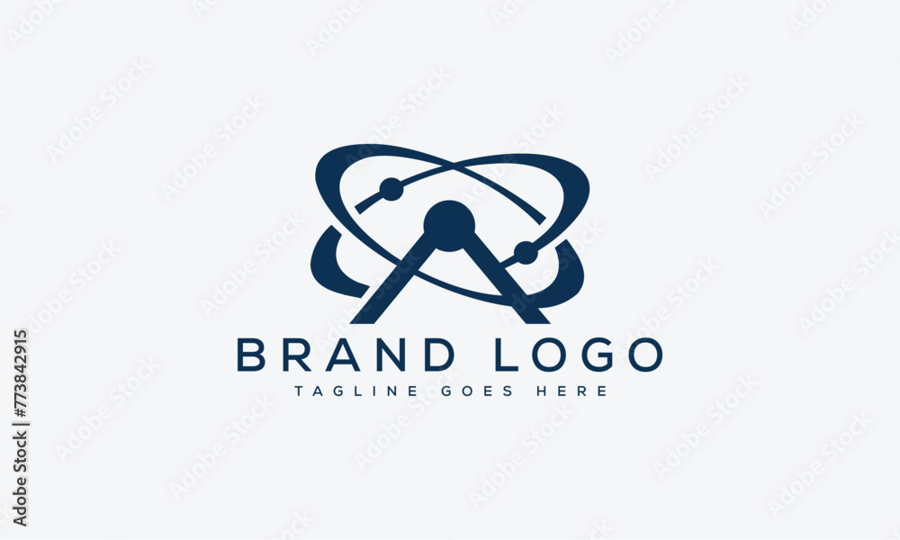 letter A logo design vector template design for brand