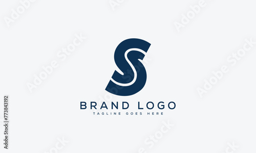 letter S logo design vector template design for brand