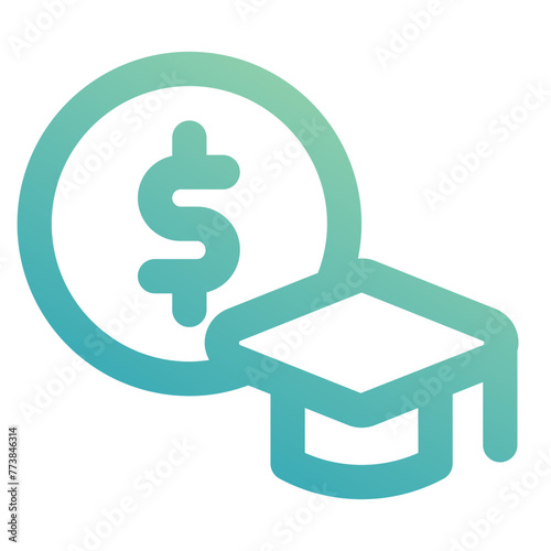 tuition icon for illustration