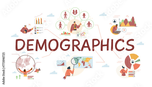 Comprehensive demographic study vector set