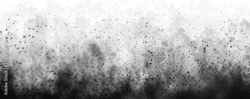 Black watercolor abstract halftone background pattern