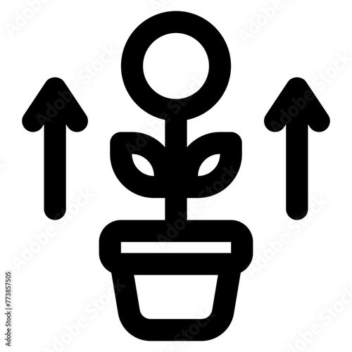 invest icon for illustration