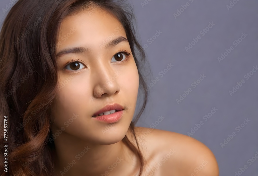 Studio Close-Up Gorgeous Blonde with Freckles Studio Close-Up Gorgeous Blonde with Freckles