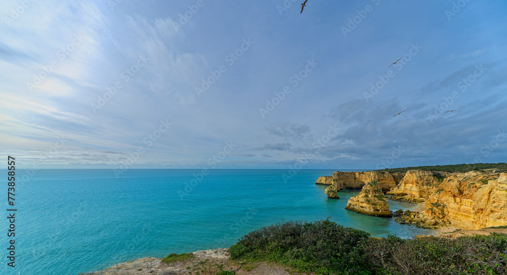 Ermida de Nossa Senhora da Rocha, Portugal, Algarve, February 2024 Ermida de Nossa Senhora da Rocha, Portugal, Algarve, February 2024