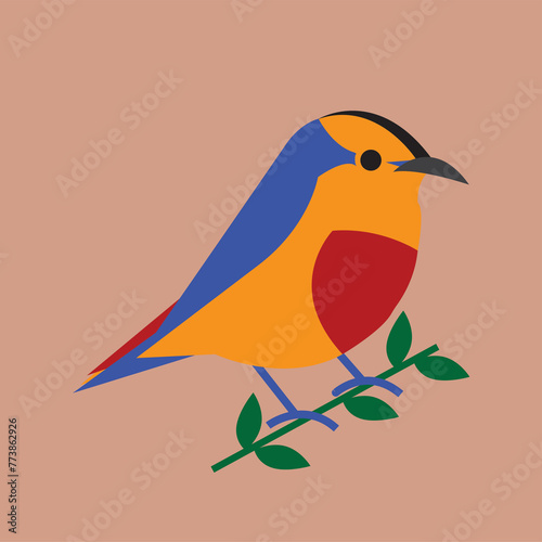bird on a branch of a tree