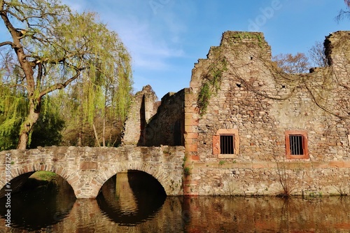 Beginenkloster-Ruine, Park Schöntal, Aschaffenburg photo