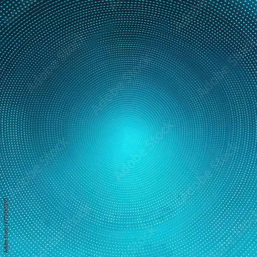 Cyan thin barely noticeable circle background pattern isolated on white background gritty halftone 