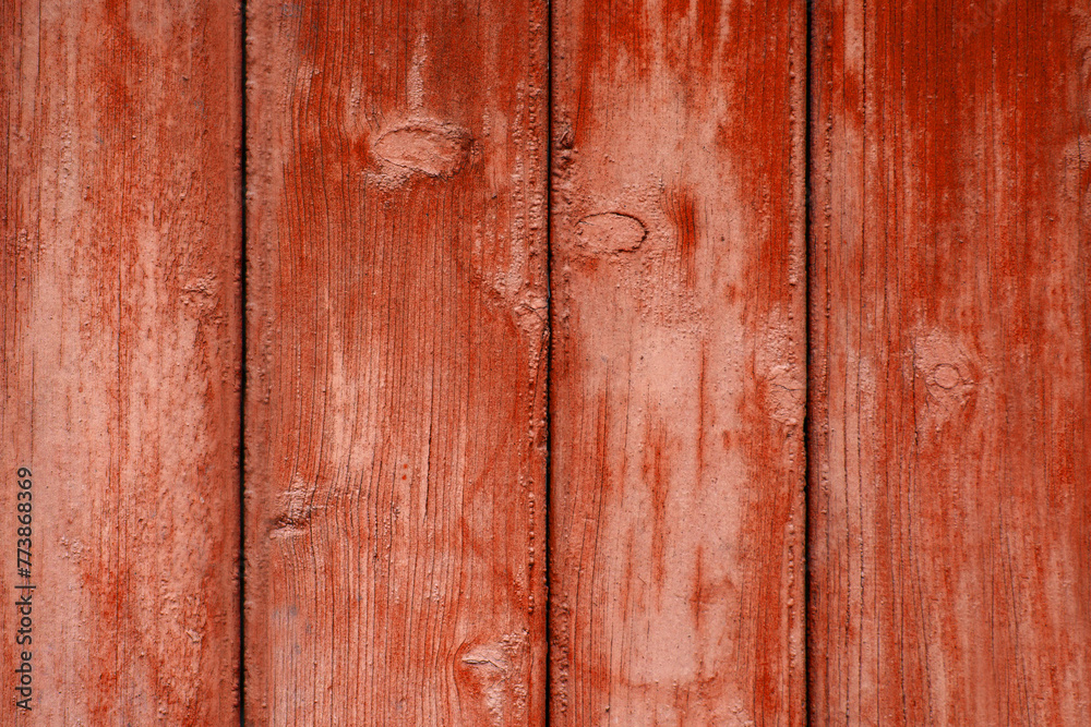 The texture of the old brown fence. Texture of painted wood The texture of the old brown fence. Texture of painted wood