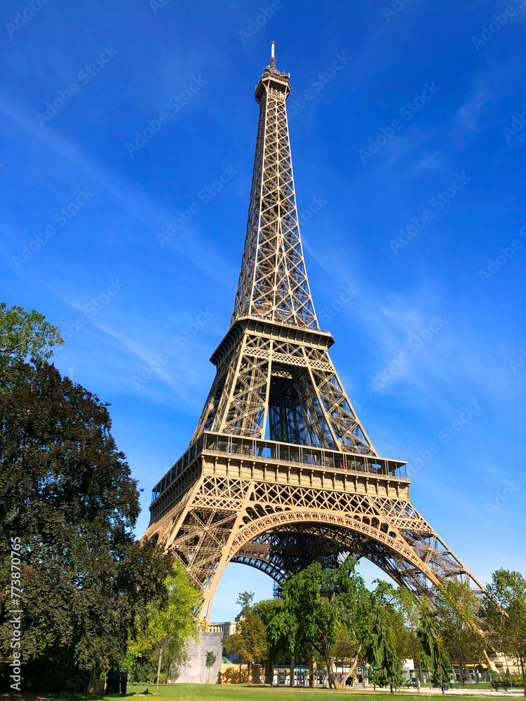 Paris. Eiffel Tower. France. Main attractions